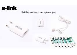 S-LINK IP-824 1000MA 220V IPHONE ŞARJ